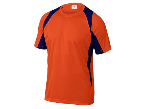 T-shirt deltaplus poliester manga curta colarinho redondo tratamento secagem rapida cor verde-cinza tamanho l , Deltaplus , 75701 , 3295249165475